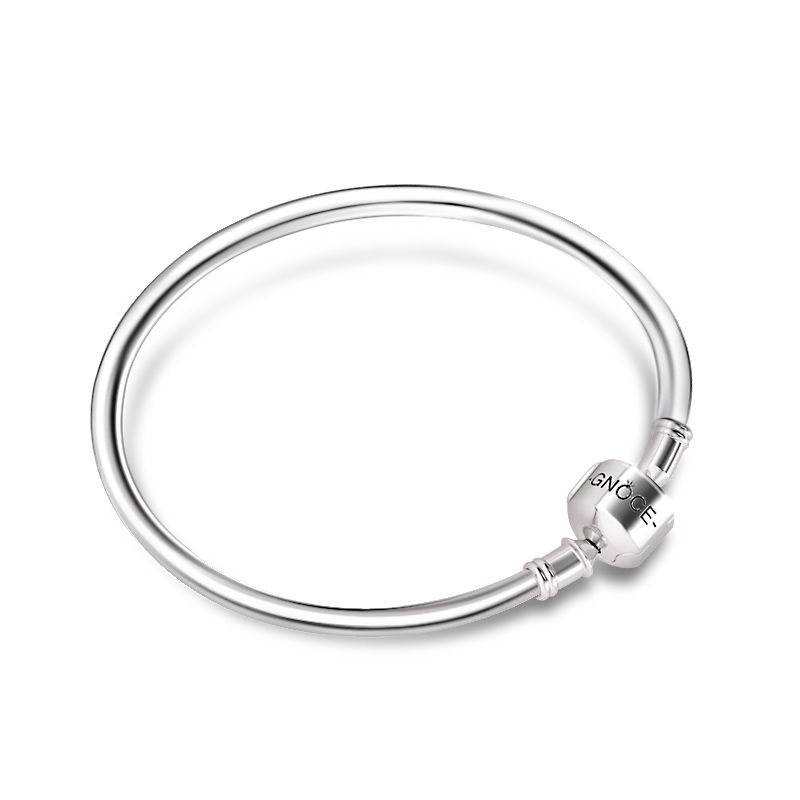 Basic Bangle Bracelet Sterling Silver