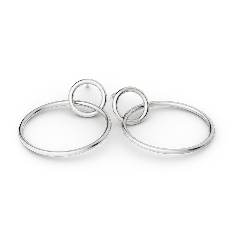 Classic Sterling Silver Hoop Earrings