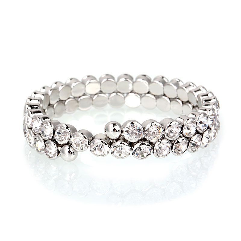 Asymmetric Tennis Bracelet