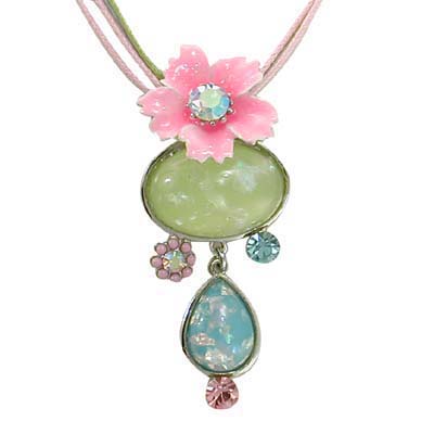 Swarovski Crystal Gemstone Enamel Necklaces