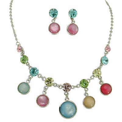 Swarovski Crystal Gemstone Jewelry Set