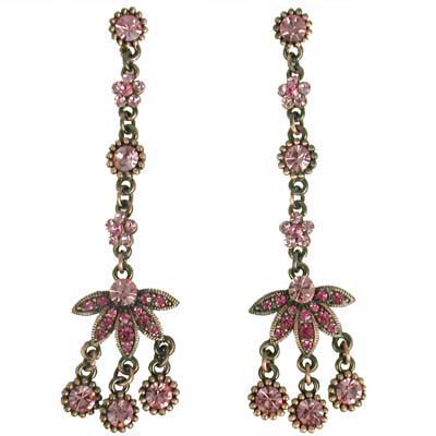 Swarovski Crystal Chandelier Dangling Earrings