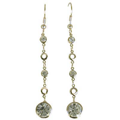 Swarovski Crystal Long Drop Dangling Earrings