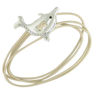 Swarovski Crystal Dolphin Bracelet