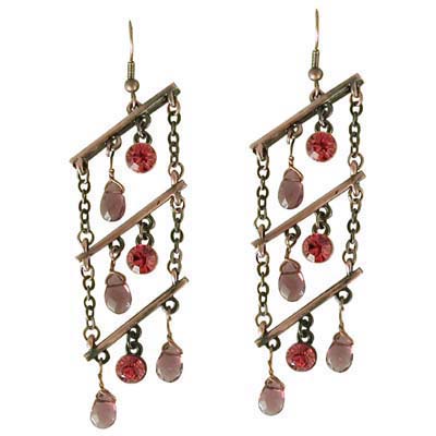 Swarovski Crystal Chandelier Dangling Earrings