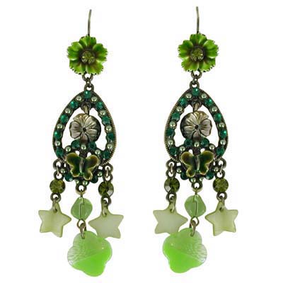 Swarovski Crystal Chandelier Dangling Earrings