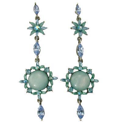 Swarovski Crystal Chandelier Dangling Earrings