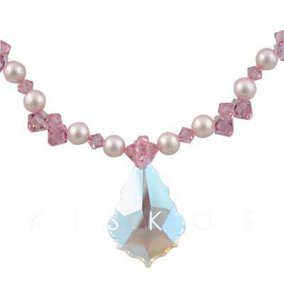 Imitated Pearl Beaded Pendant NECKLACE