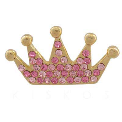 Swarovski Crystal Crown Tiara Brooch