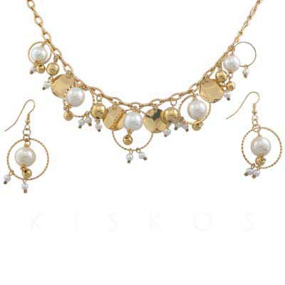 Swarovski Crystal Imitated Pearl Jewelry Set