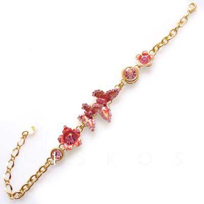 Swarovski Crystal Enamel Butterlfy BRACELET