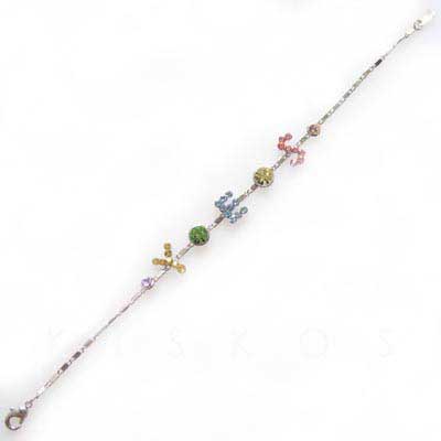 Swarovski Crystal Silvering YES BRACELET