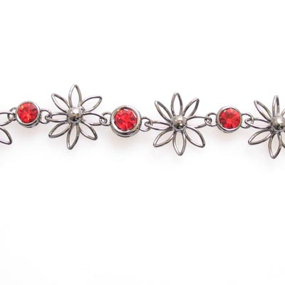 Swarovski Crystal Silvering Sunflower BRACELET