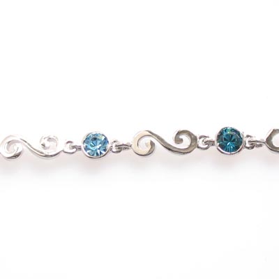 Swarovski Crystal Tennis Bracelet Bangle