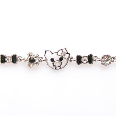 Swarovski Crystal Lady PIG Bracelet Bangle