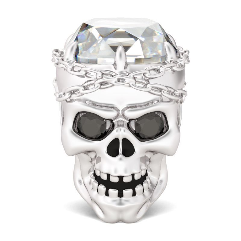 Skull Sterling Silver Charm