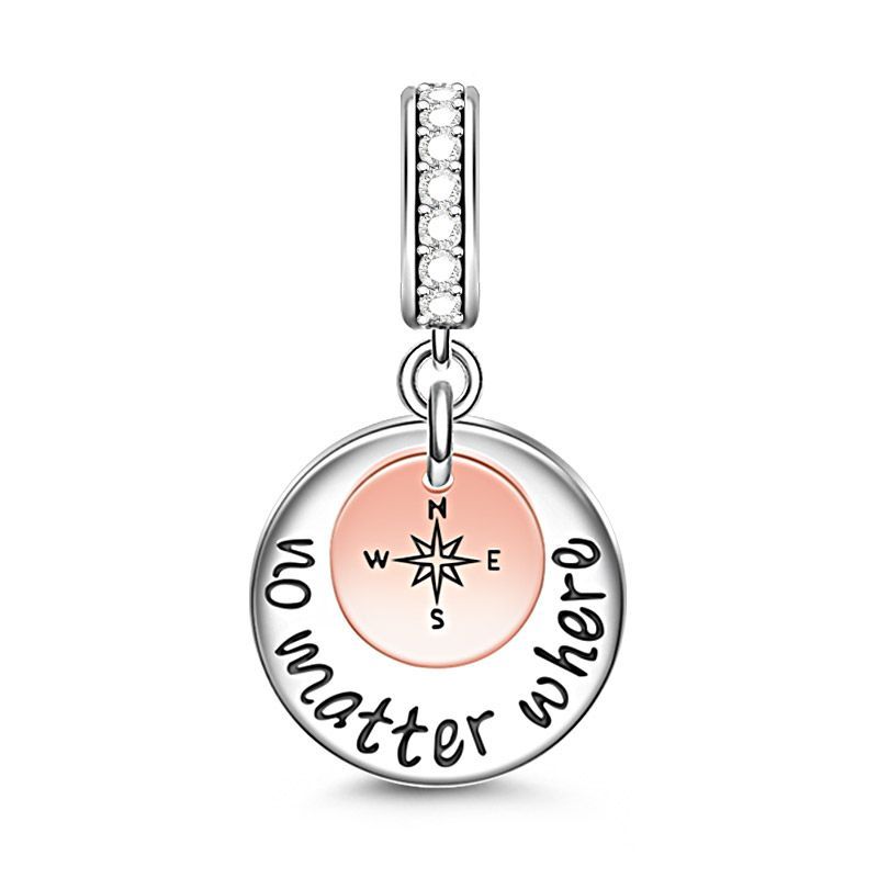 No Matter Where Pendant Sterling Silver