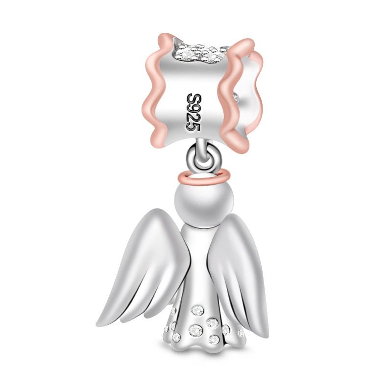 Angel Charm Sterling Silver