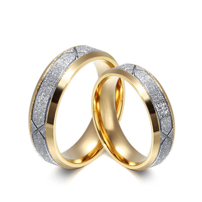 Stainless Steel Couple Rings