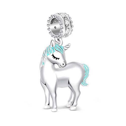 Unicorn Charm Sterling Silver