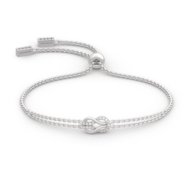 Infinity Love Sterling Silver Bracelet