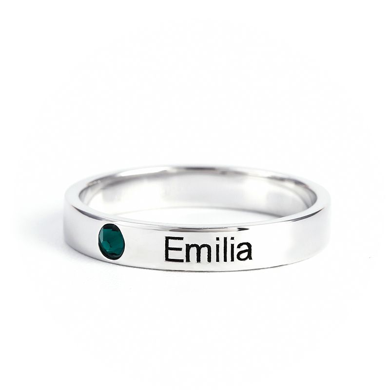 Stackable Name Ring