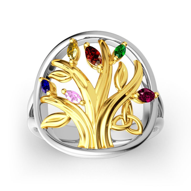 Tree Of Strength And Connection Ring