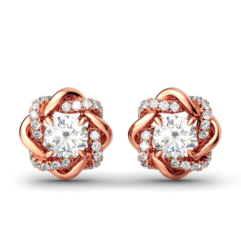 Knot of Love Stud Earrings